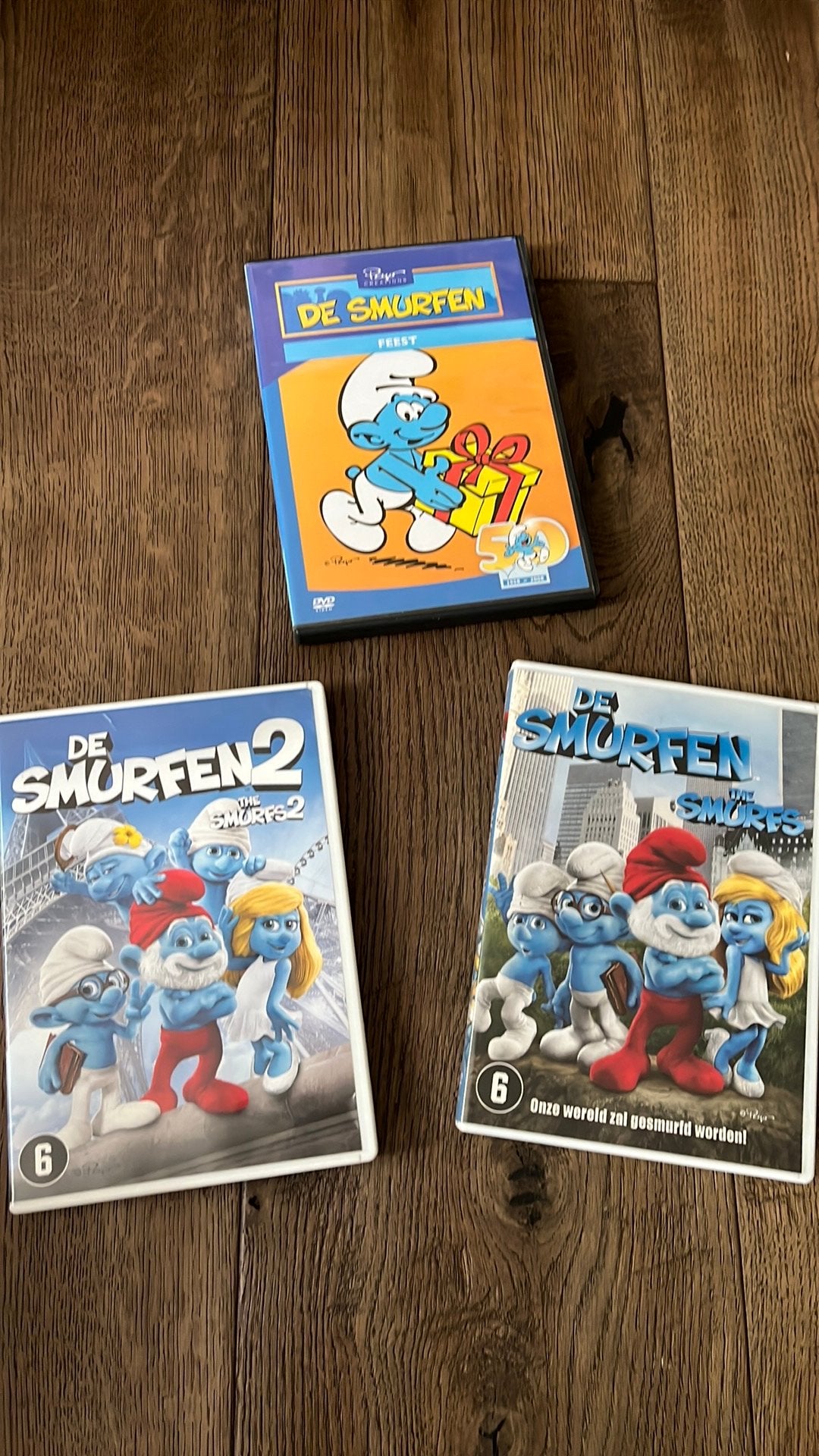 Dvd smurfen, Cd's en Dvd's, Dvd's | Kinderen en Jeugd, Ophalen of Verzenden, Zo goed als nieuw
