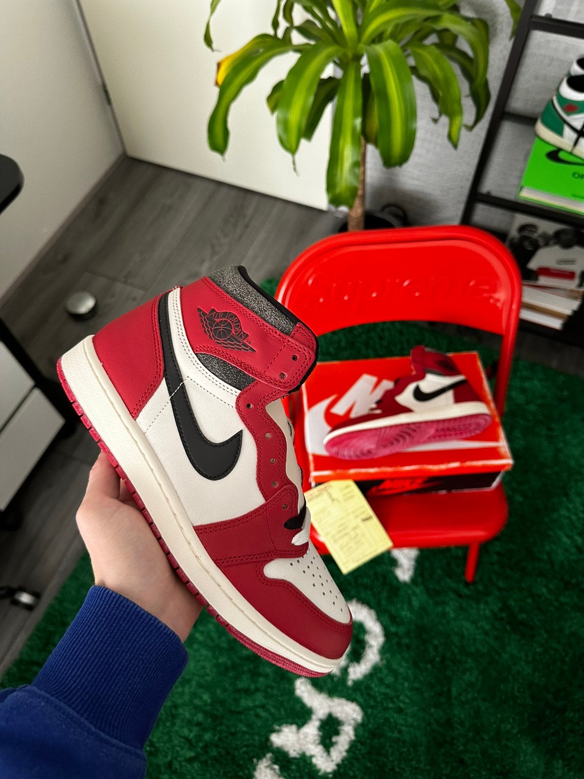 Jordan 1 lost and found maat 43, Wit, Nieuw, Ophalen of Verzenden, Sneakers of Gympen