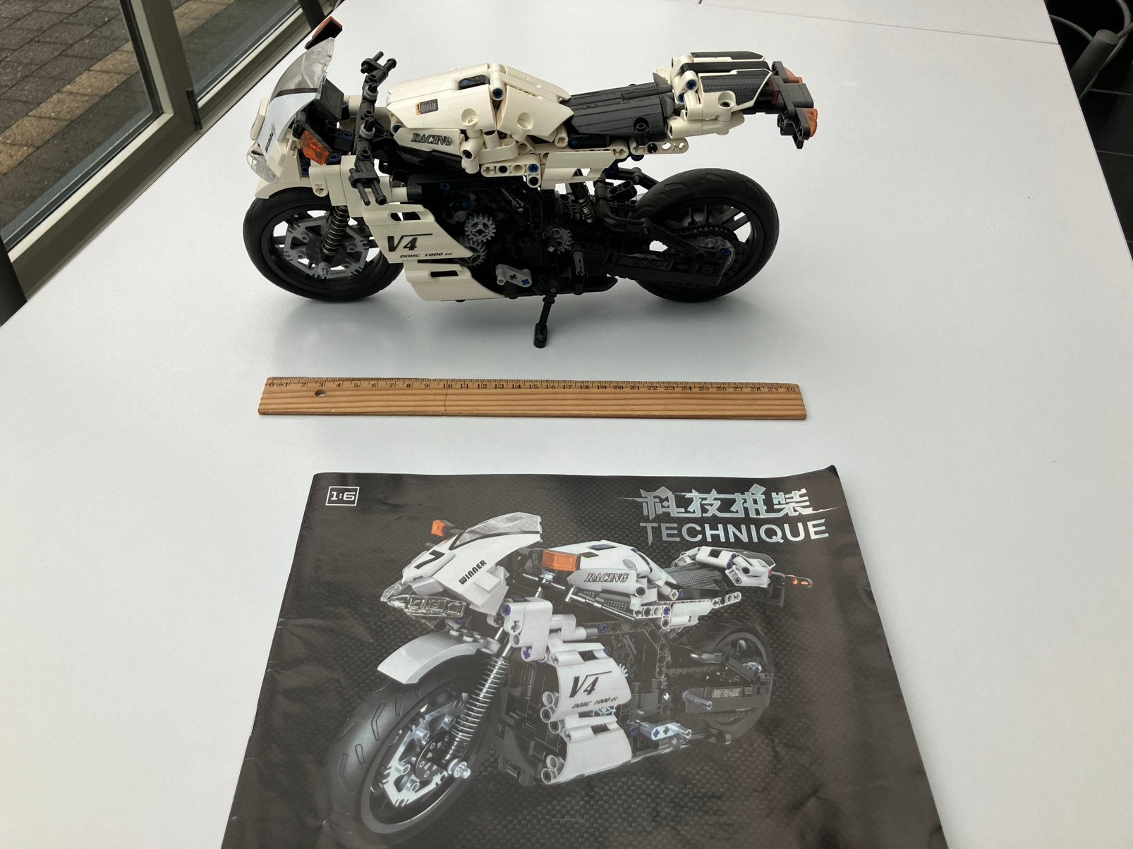 Lego-compatibel motor schaal 1:6, Verzamelen, Ophalen of Verzenden, Zo goed als nieuw