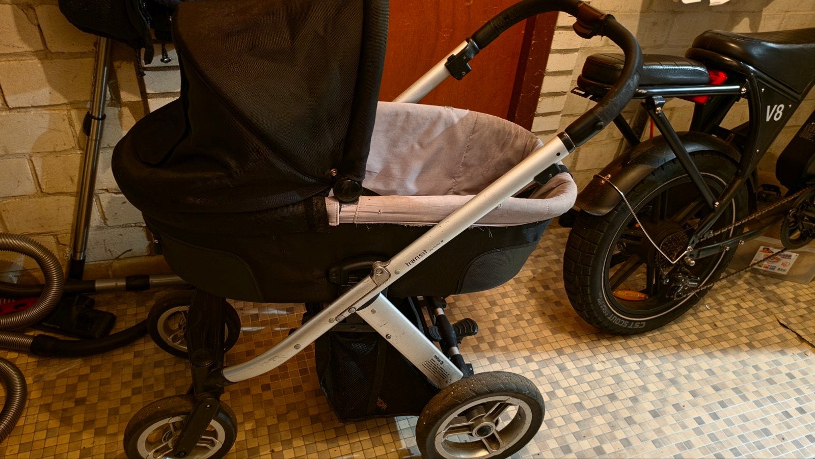 Kinderwagen met reiswieg, Gebruikt, Ophalen of Verzenden, Met reiswieg, Kinderwagen