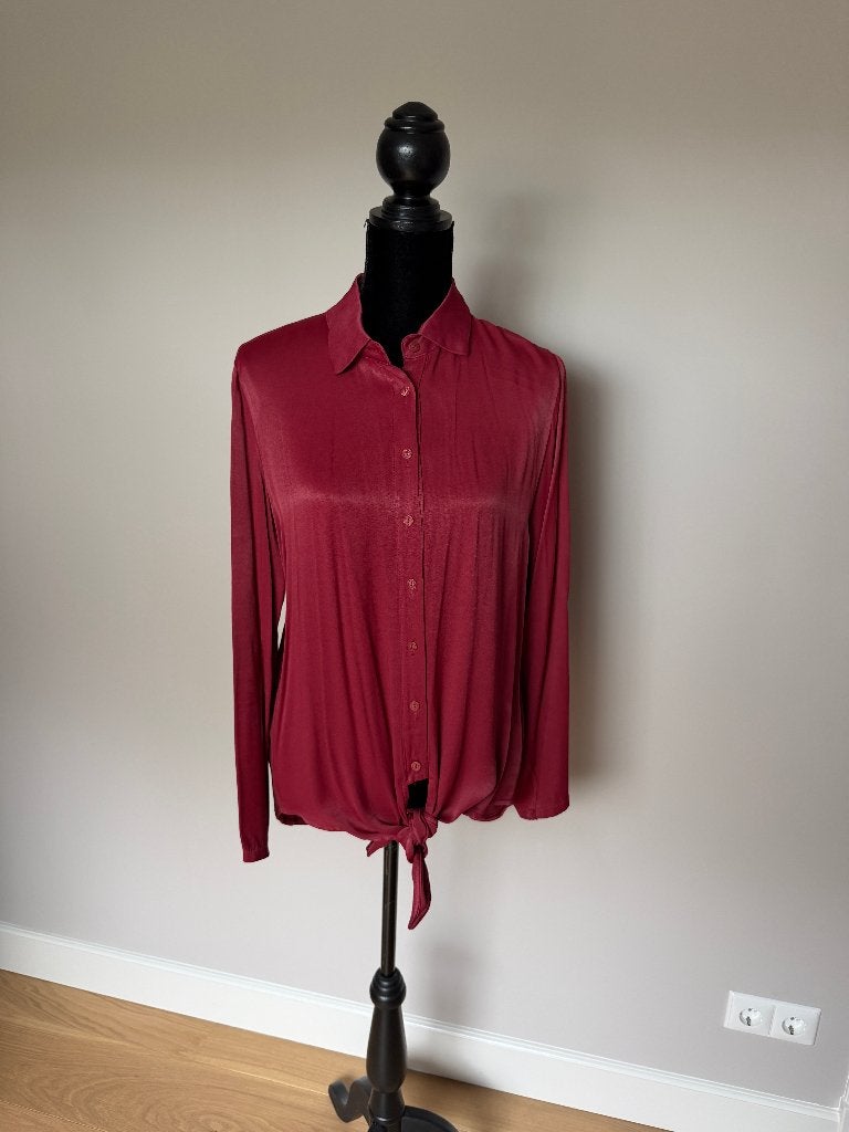 Blouse maat S rood Transfer, Ophalen, Zo goed als nieuw, Maat 36 (S), Transfer