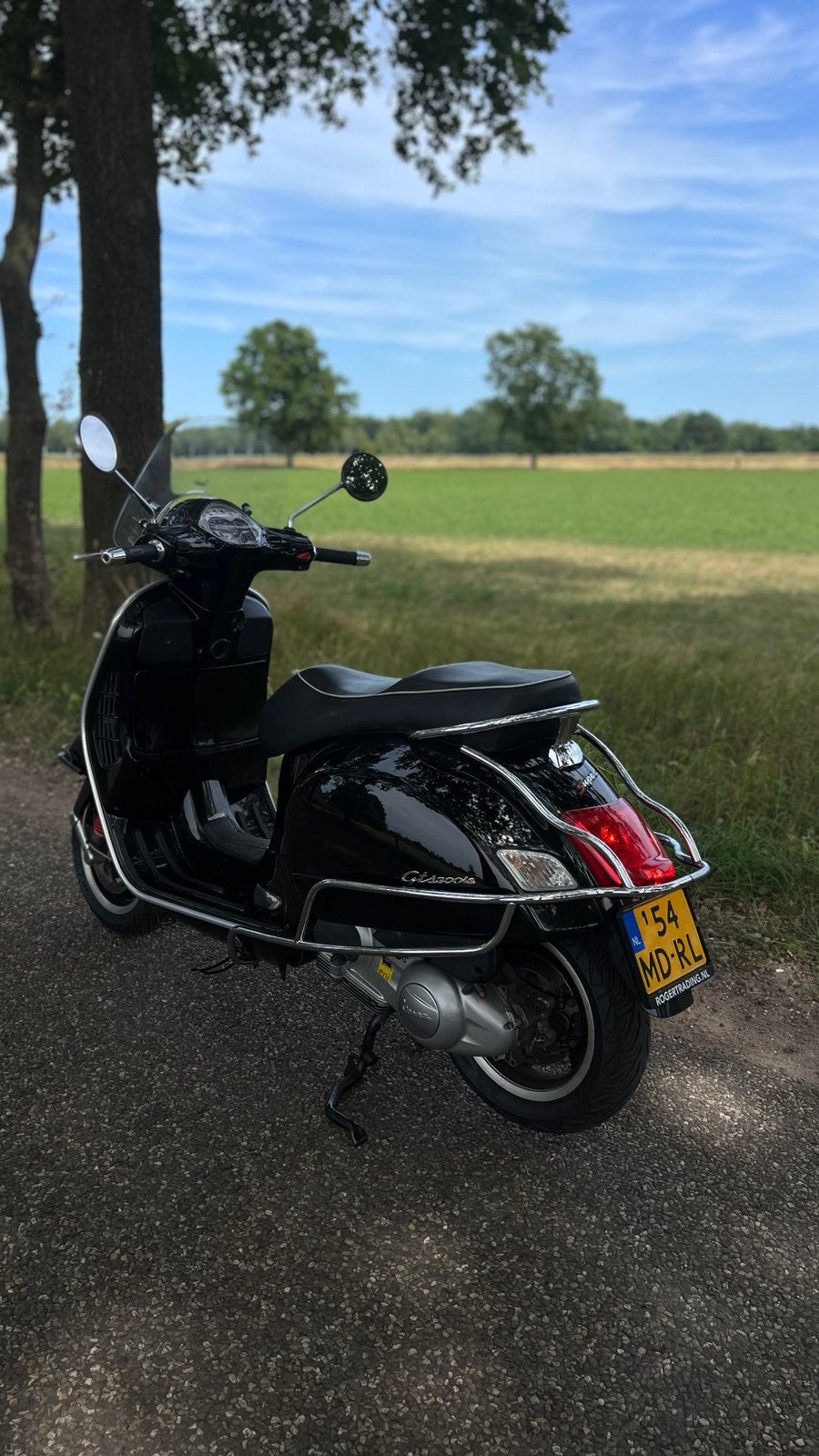 Valbeugel Vespa GTS300, Ophalen, Overige typen, Zo goed als nieuw, X