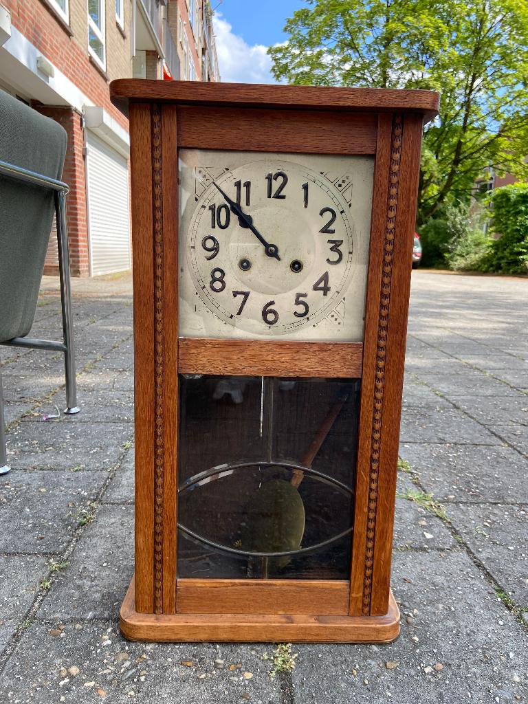 Wand Klok, Huis en Inrichting, Ophalen, Gebruikt, Analoog, Wandklok