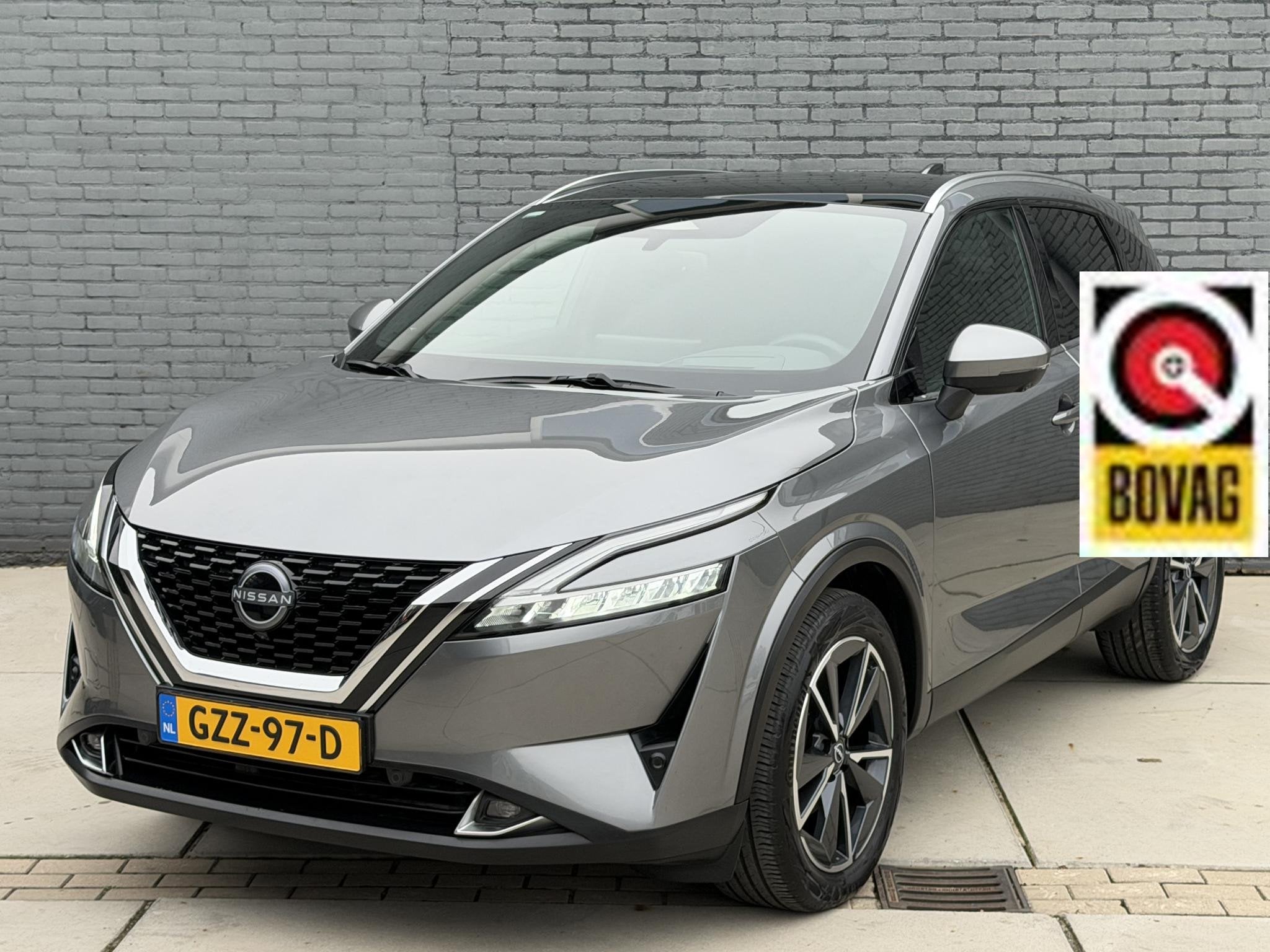 Nissan Qashqai 1.3 MHEV AUT. TEKNA PLUS | PANO | MASSAGE | 3, Auto's, Nissan, Euro 6, Met garantie (alle), Leder, Bedrijf