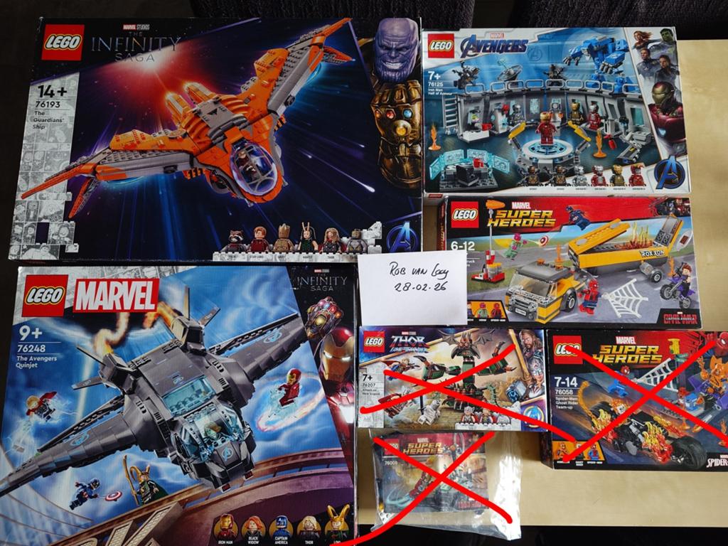 Lego Marvel, Marvel, Lego, Ophalen of Verzenden, Zo goed als nieuw