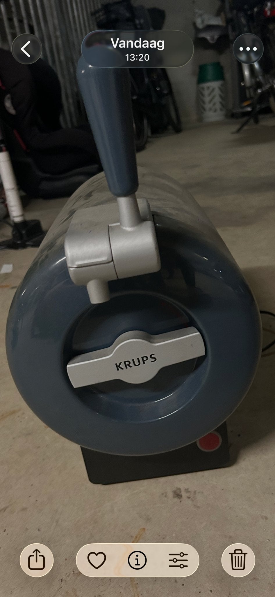 Krups Thuis Biertap - Perfect voor elke gelegenheid, Ophalen of Verzenden, Gebruikt, Krups
