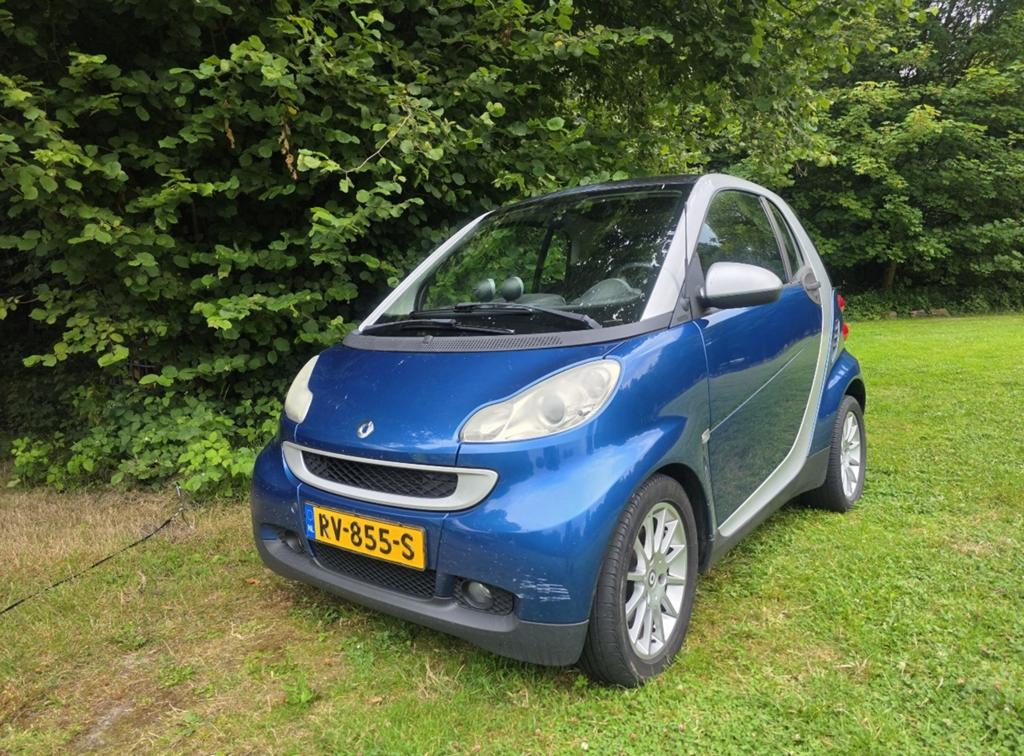Smart ForTwo 0.8 CDI 33KW Coupe AUT 2007 Grijs, Auto's, Smart, Automaat, Achterwielaandrijving, 67 €/maand, Diesel