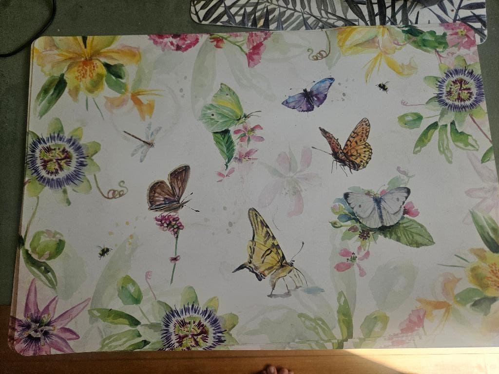 Placemats van stonepaper, Ophalen of Verzenden, Zo goed als nieuw, Overige kleuren, Placemat