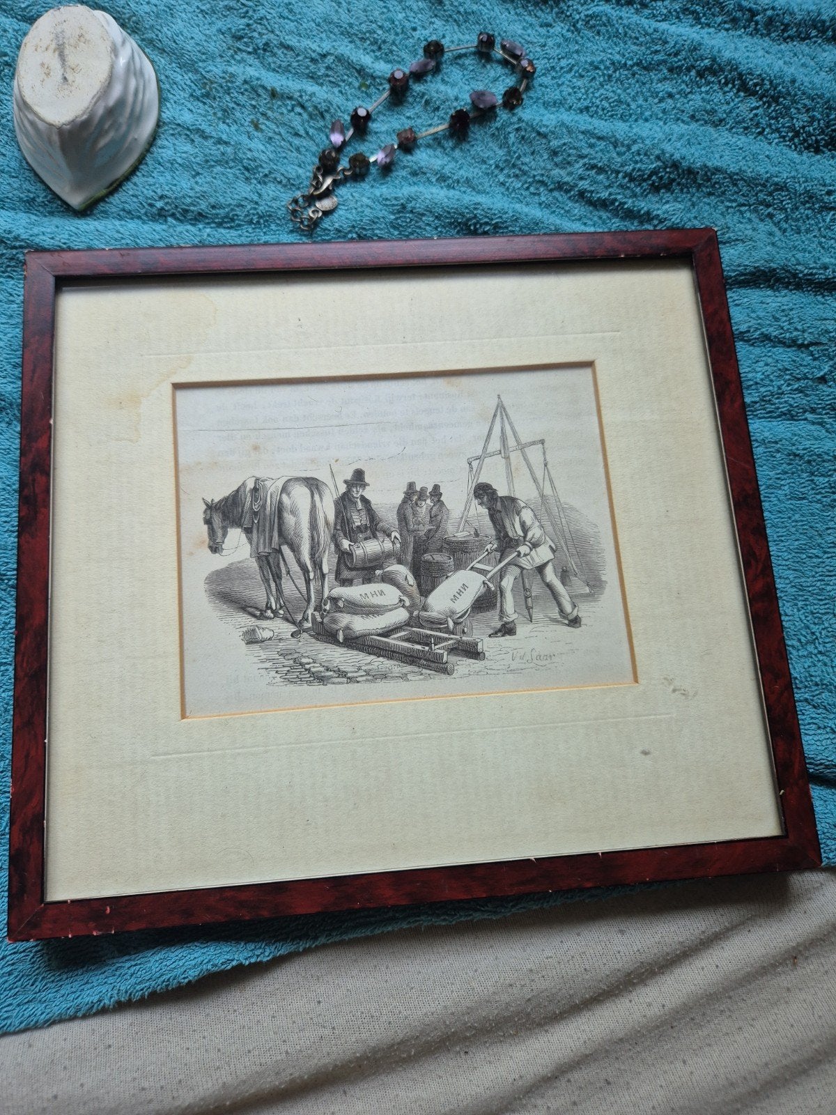 Schilderijtje, Antiek en Kunst, Kunst | Tekeningen en Foto's, Ophalen of Verzenden