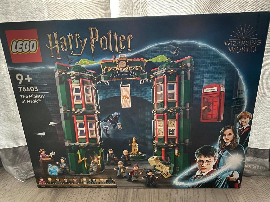 Lego 76403 Het Ministerie van Toverkunst Harry Potter Nieuw, Ophalen, Lego, Complete set, Ongeopend/sealed