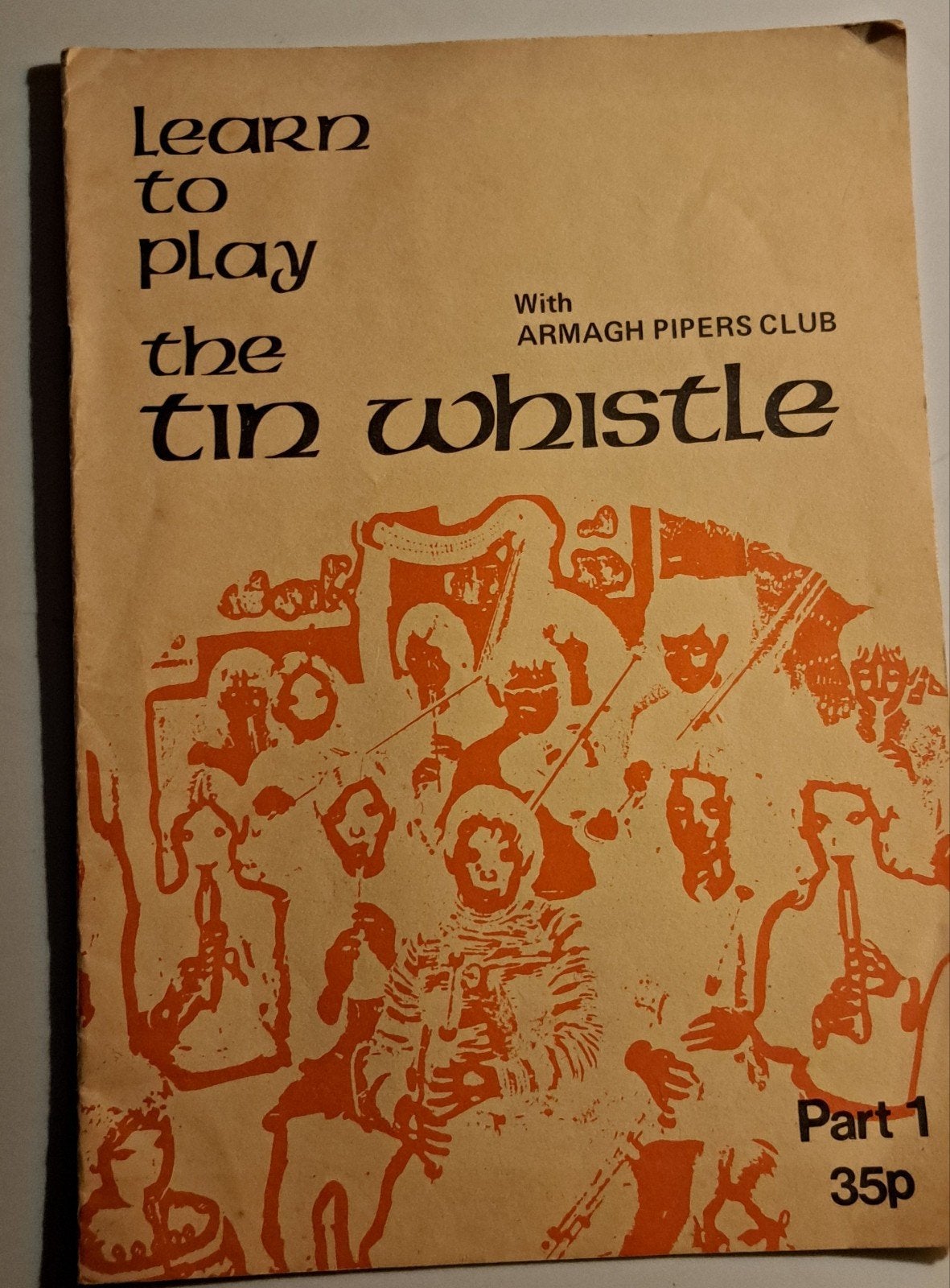 Learn to play the tin whistle, Ophalen, Les of Cursus
