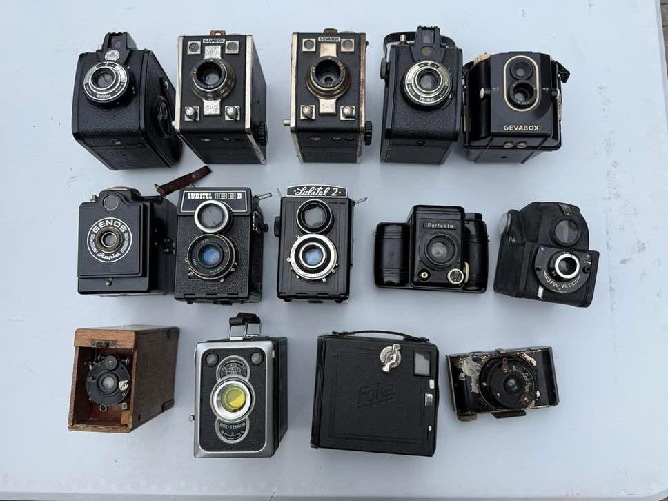 Verzameling antieke en vintage camera’s, Ophalen of Verzenden, Voor 1940, Fototoestel