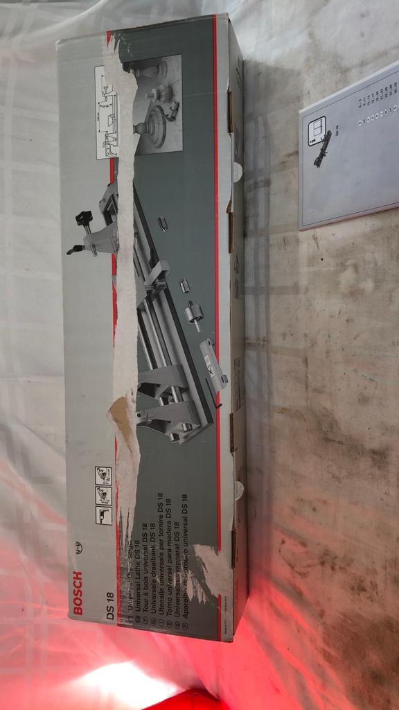 Bosch draaibank ds 18 nieuw in doos, Ophalen of Verzenden, Nieuw, Houtdraaibank