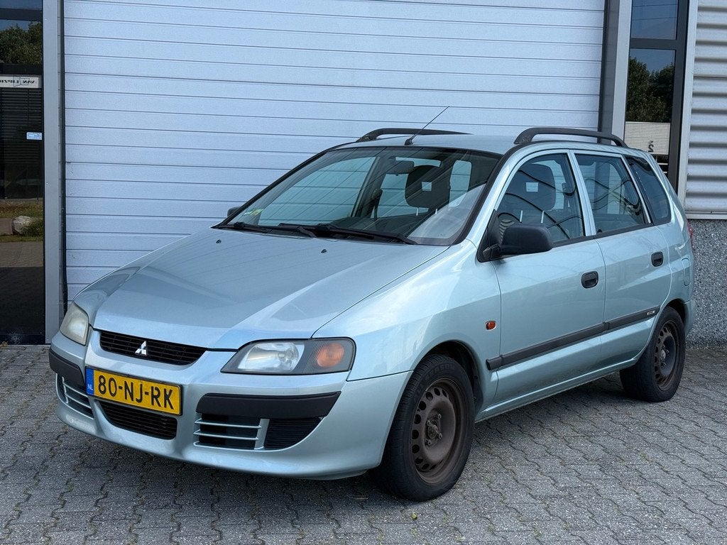 Mitsubishi Space Star 1.6 Family Airco APK 05/2027, Auto's, Mitsubishi, Voorwielaandrijving, Stof, Gebruikt, Zwart
