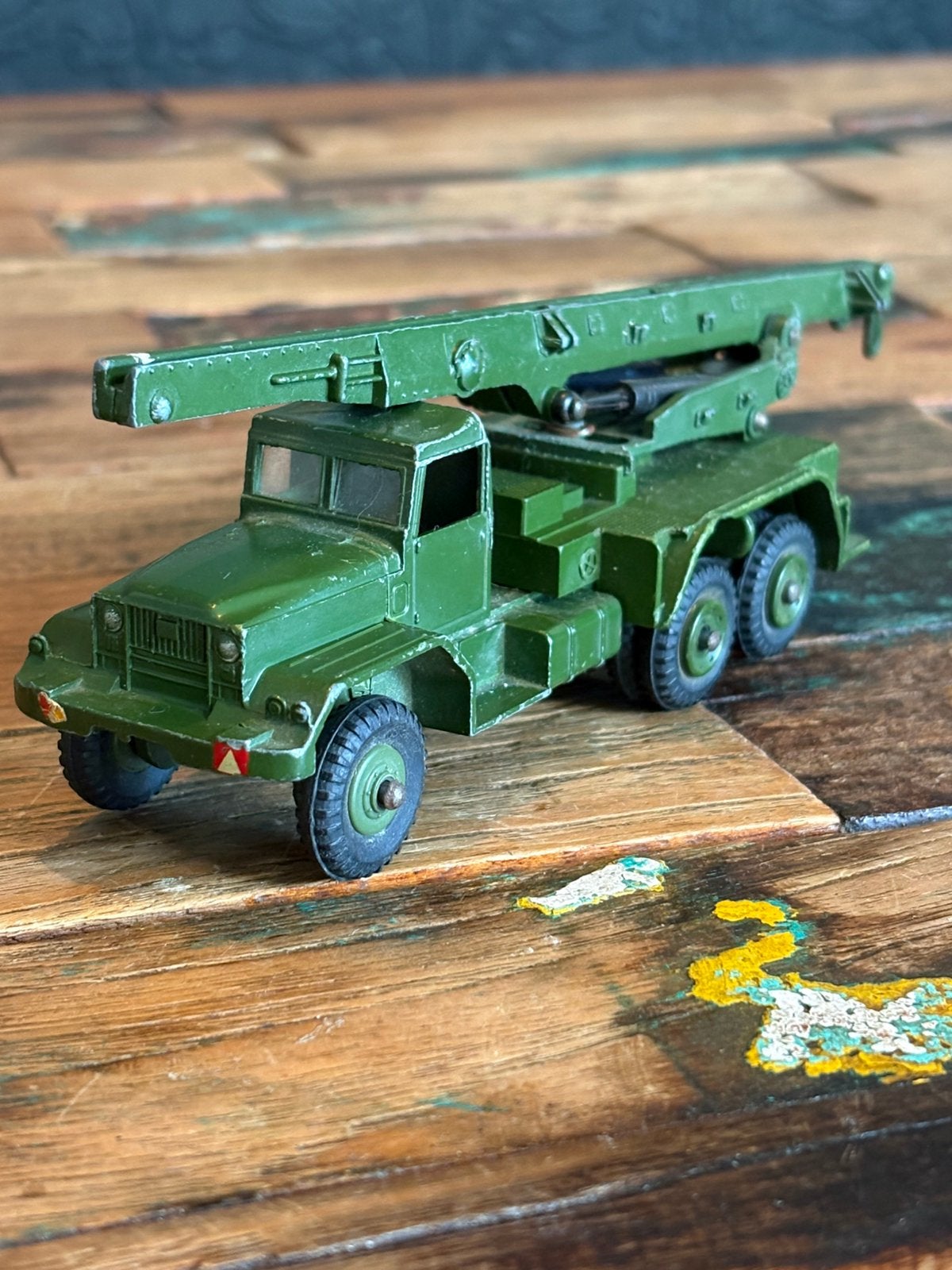 Dinky Supertoys 665 Honest John Missile Launcher, Ophalen of Verzenden, Gebruikt, Bus of Vrachtwagen