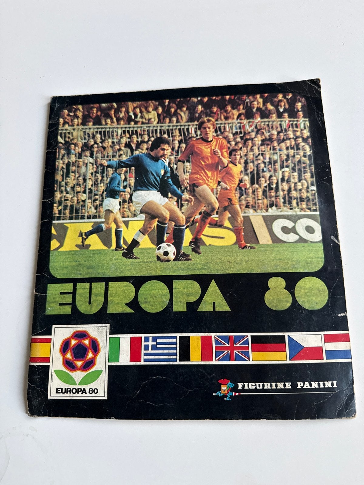 Panini Europa 80 Stickerboek - Compleet, Ophalen, Gebruikt, Stickers en Plaatjes