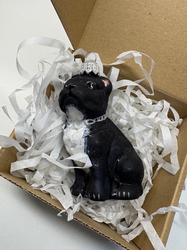 Franse bulldog ornament, Ophalen of Verzenden, Nieuw, Overige typen