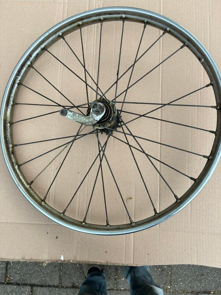 Solex oto wiel met becksonnaaf compl ., Ophalen, Gebruikt