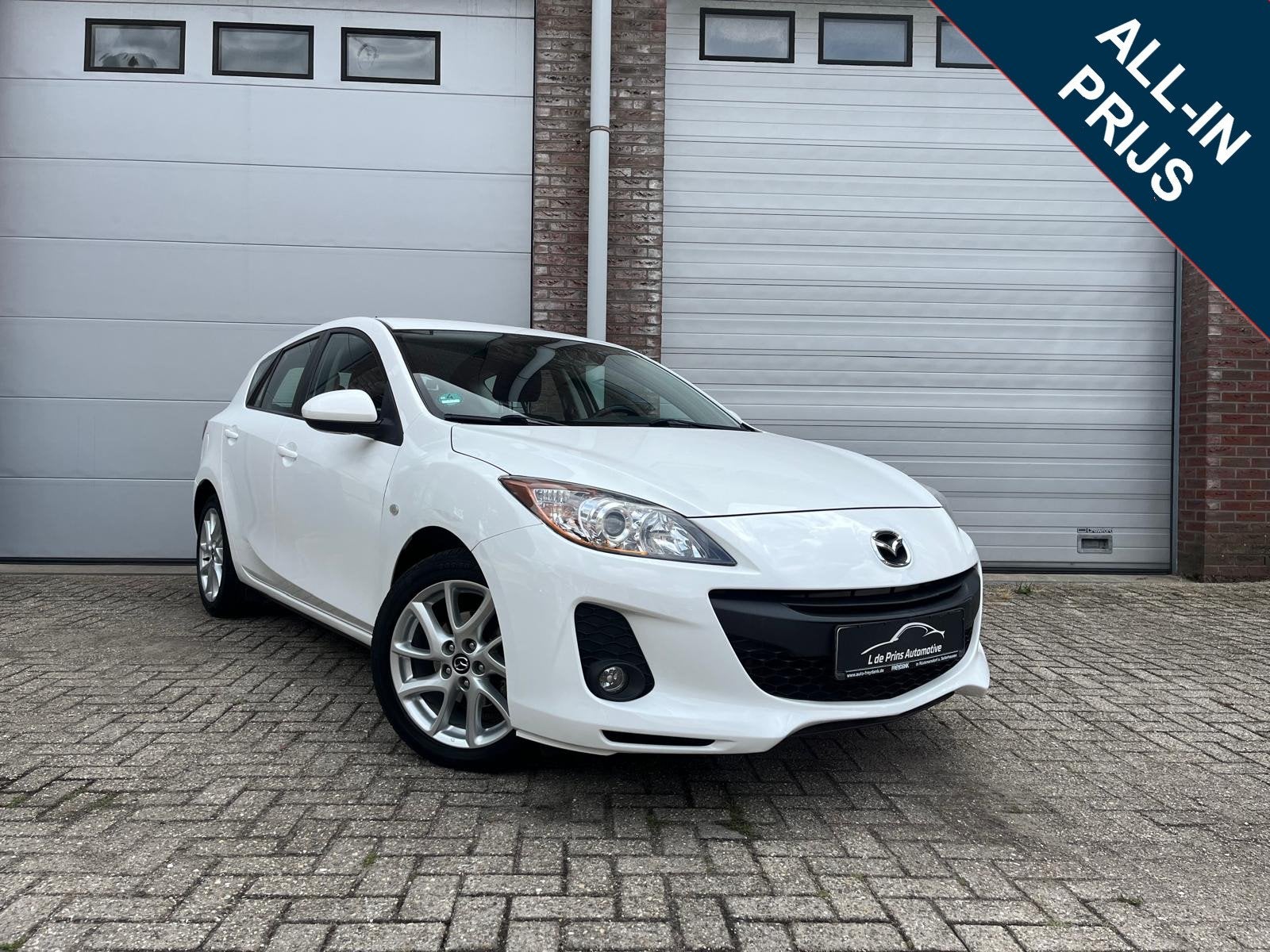 Mazda 3 1.6 Edition Dealer oh/Trekhaak/Garantie (bj 2013), Auto's, Mazda, Voorwielaandrijving, Stof, Gebruikt, 4 cilinders