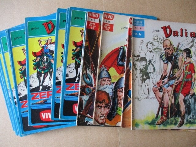 adv11343 prins valiant vivo, Eén stripboek, Ophalen, Gelezen