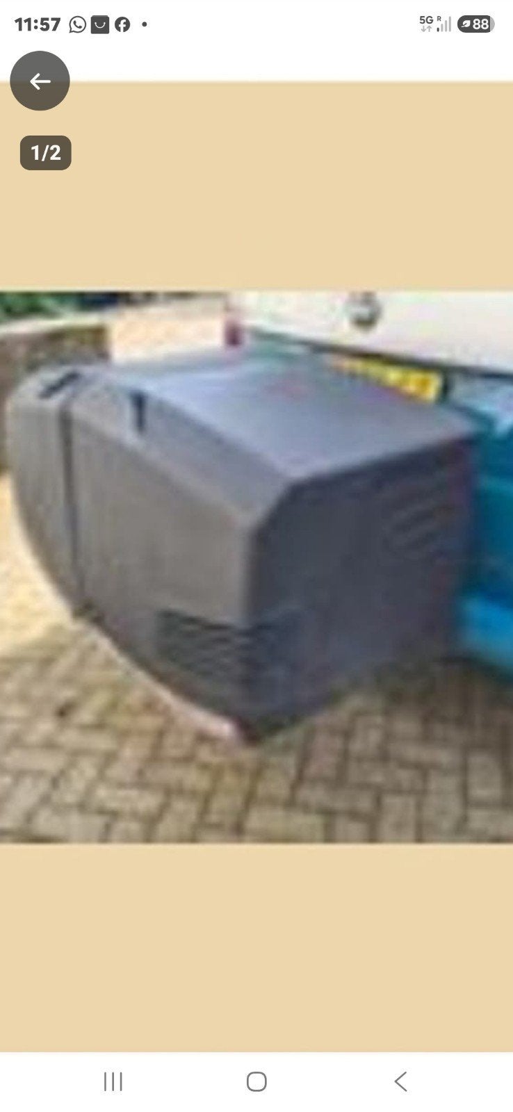 Bagagebox trekhaak te huur, Auto diversen, Ophalen of Verzenden, Gebruikt