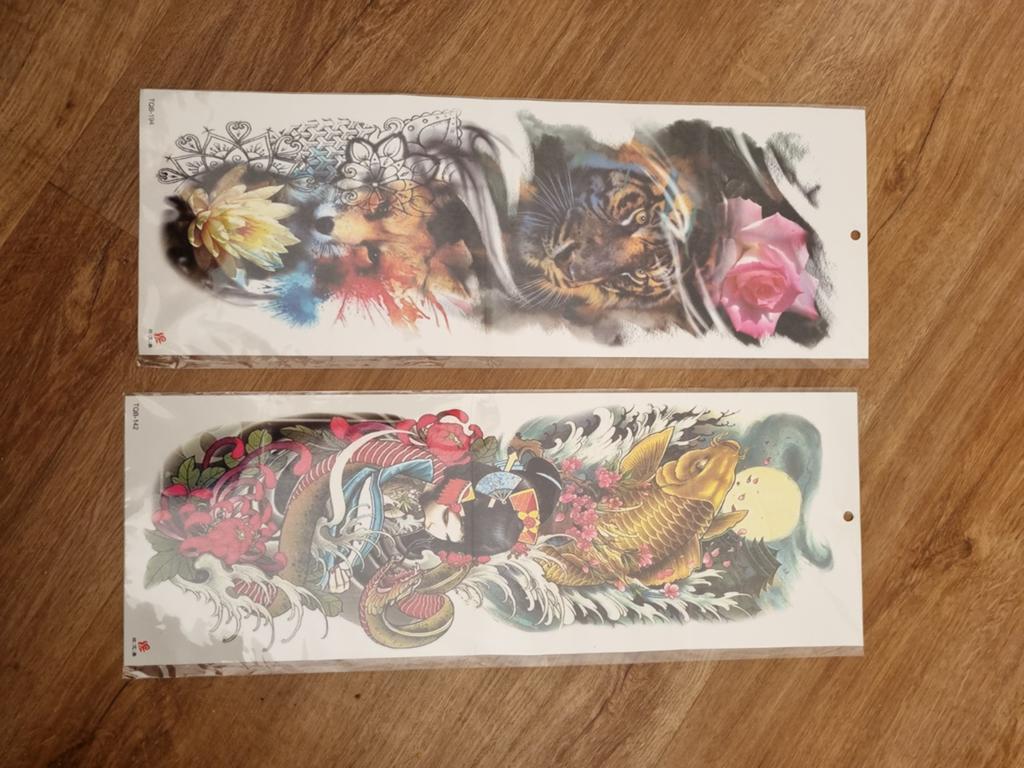 Groot plak tattoo, Ophalen of Verzenden, Nieuw