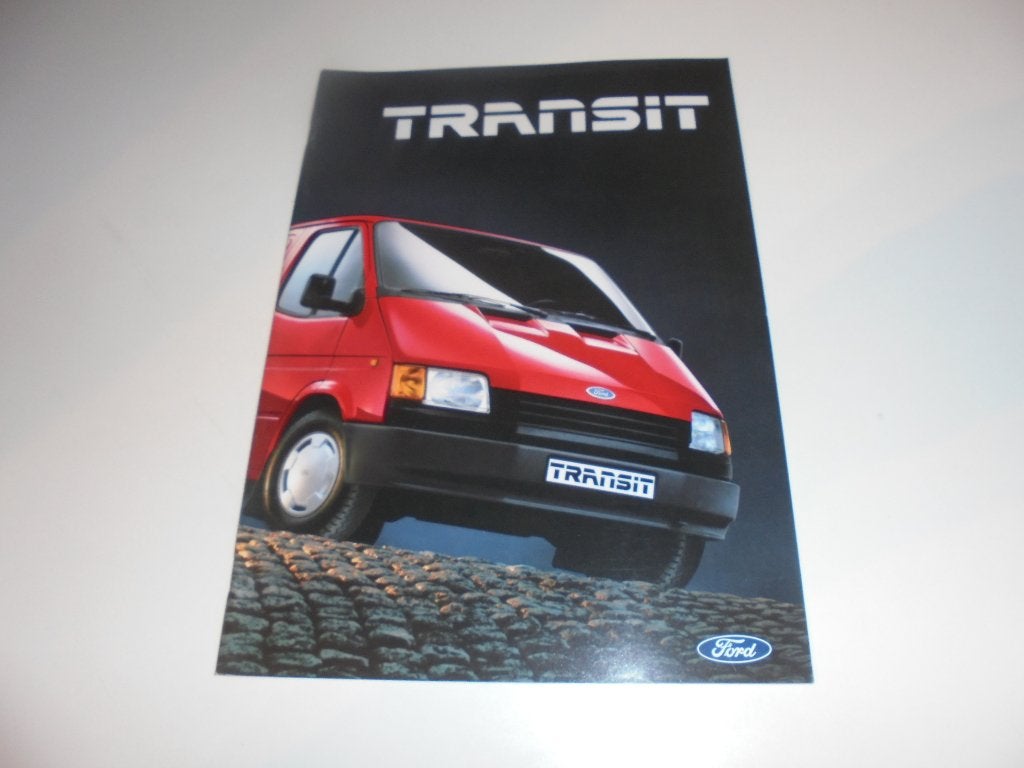 brochure Ford Transit  1986, Ophalen of Verzenden, Zo goed als nieuw, Ford