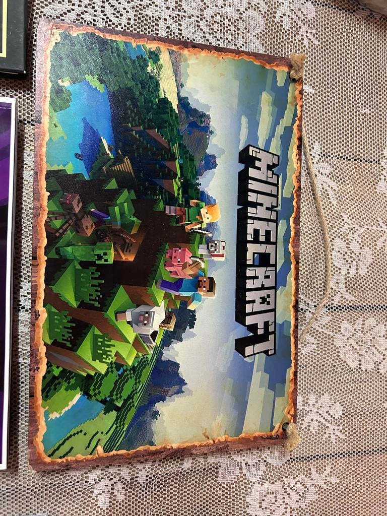 Minecraft Pakket Compleet: Boeken, Decoratie & Figuren, Ophalen of Verzenden, Gebruikt, Jongen of Meisje