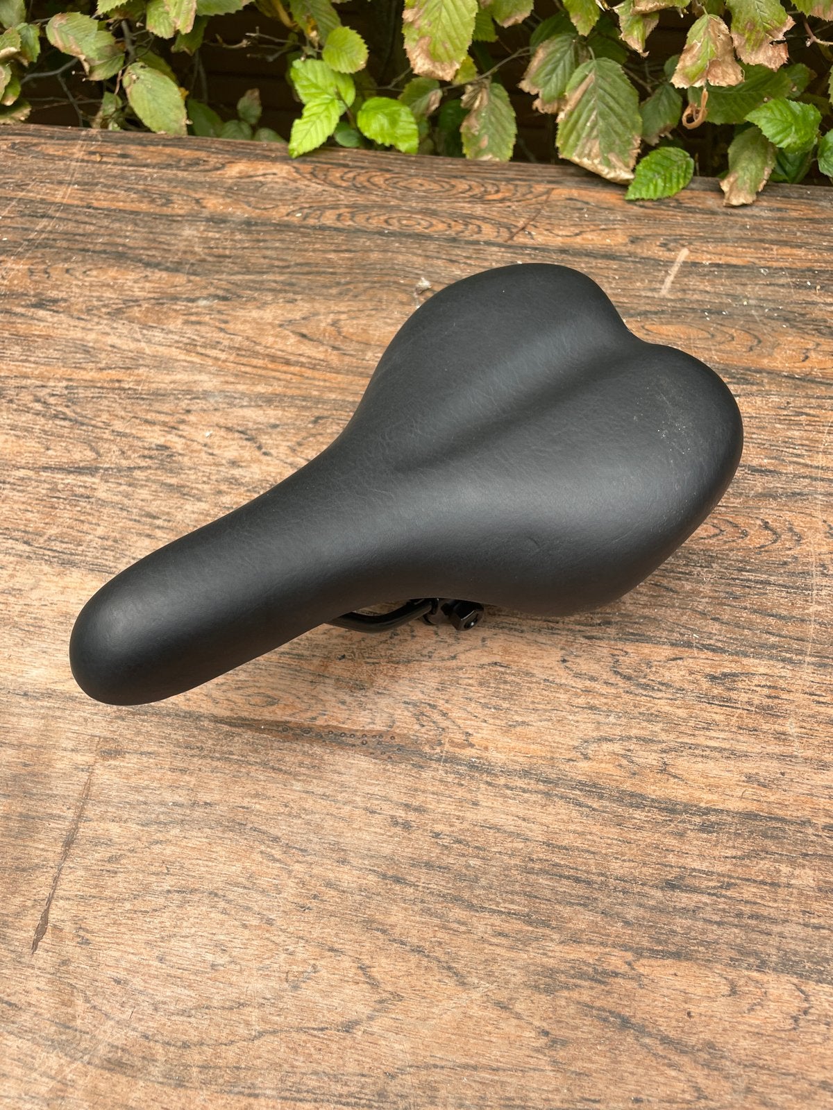 Comfortabel Zadel voor Fiets - Zwart, Zo goed als nieuw, Kunststof, Ophalen of Verzenden, Zo goed als nieuw, Zadel