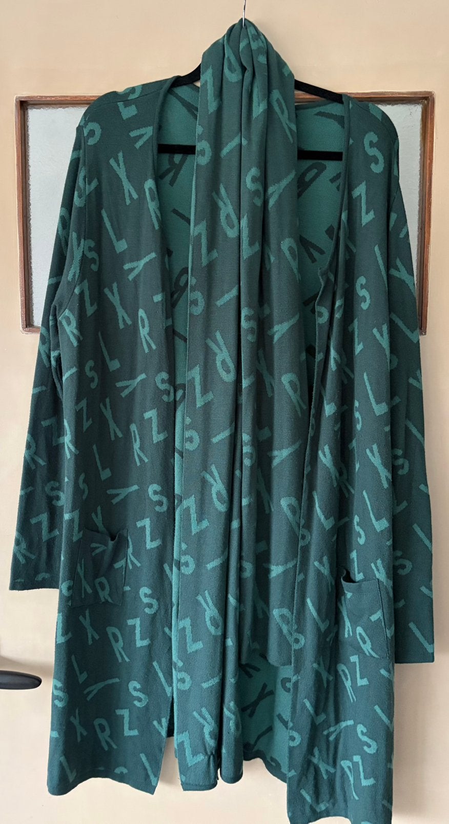 Vest Zoso inclusief bijbehorende sjaal maat XXL, valt als XL, Ophalen, Zo goed als nieuw, Maat 46/48 (XL) of groter, Groen