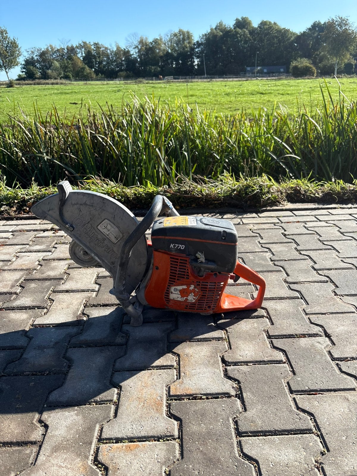Husqvarna k770 bandenzaag motorslijper, Doe-het-zelf en Verbouw, Ophalen of Verzenden, Gebruikt, Overige typen, 70 mm of meer