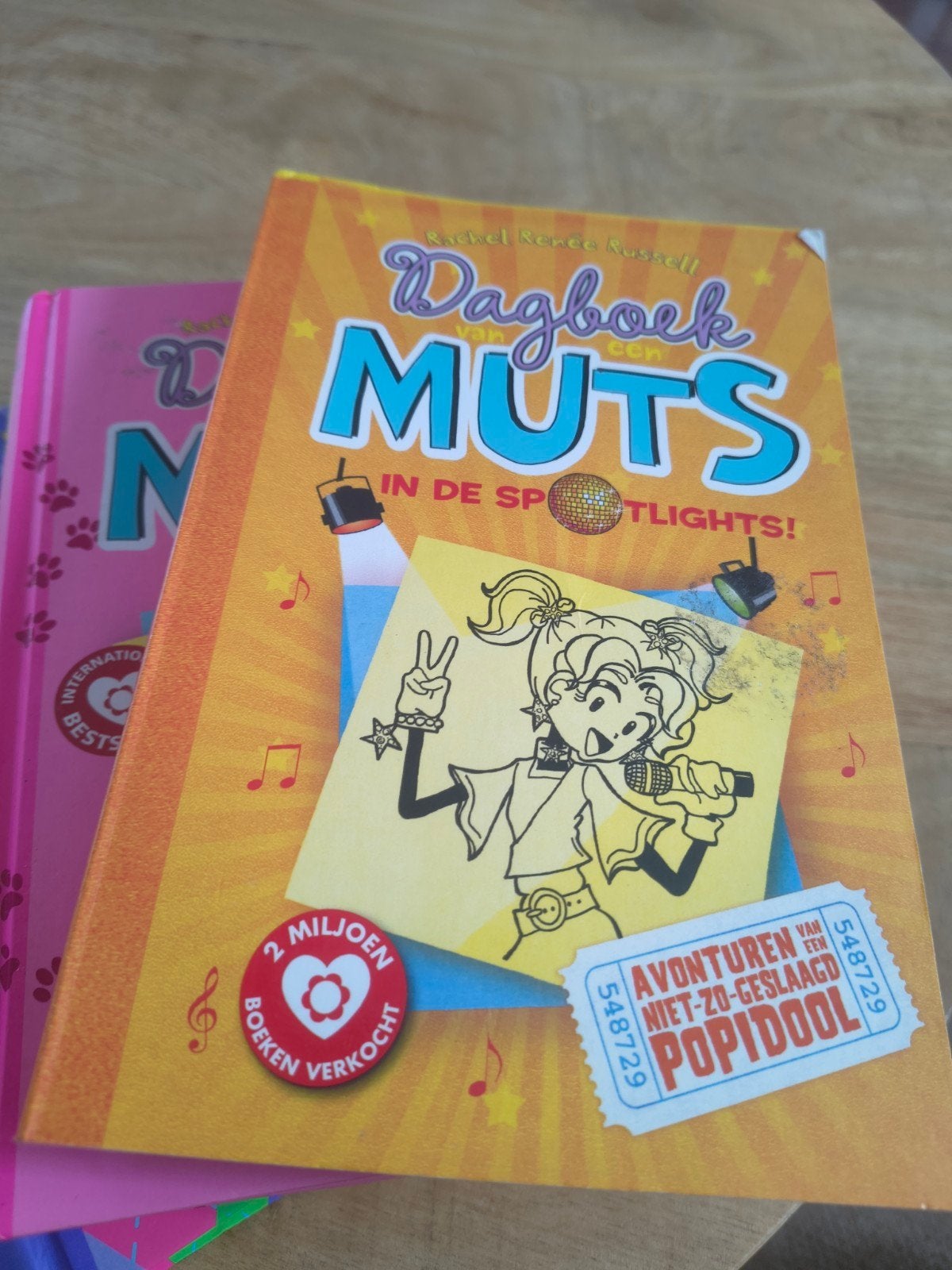 Dagboek van een Muts boeken - deel 3, 10 en 11, Ophalen