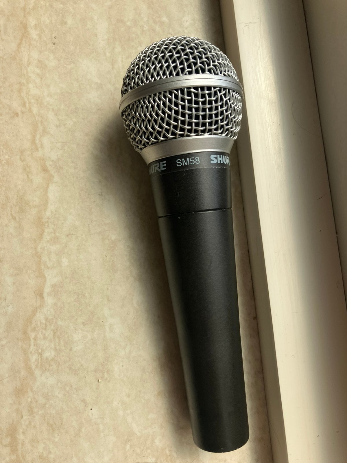 Shure SM58 zgan., Ophalen of Verzenden, Zo goed als nieuw, Zangmicrofoon