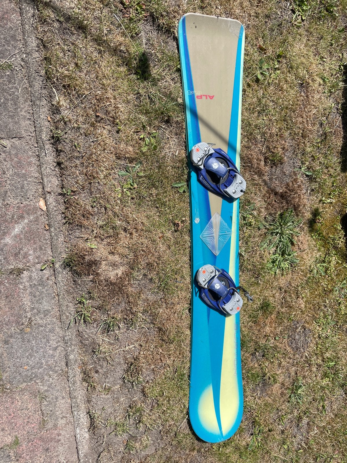 Burton ALP 6.4 Snowboard met bindingen, Ophalen of Verzenden, Gebruikt, Board
