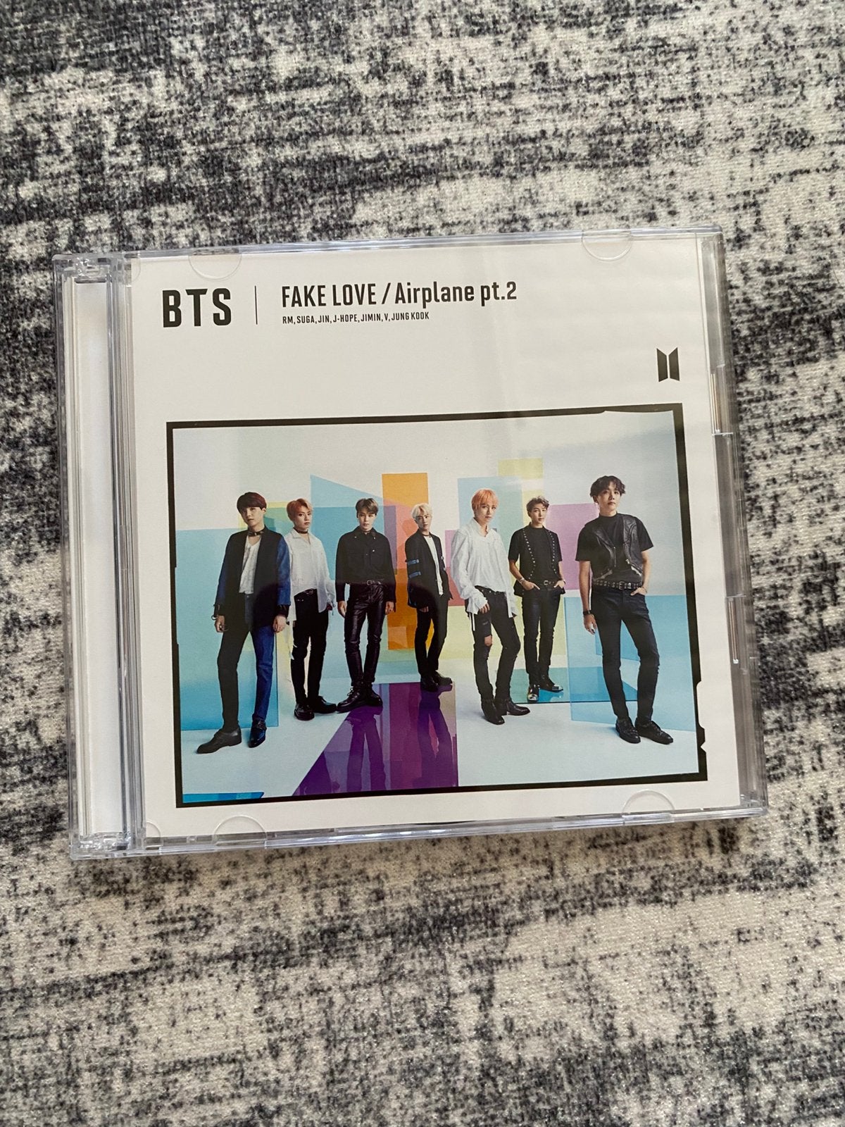 BTS CD+DVD Japnese version Fake Love/Airplane pt.2 (K-pop), Cd's en Dvd's, Ophalen, K-pop, Zo goed als nieuw, Inclusief DVD