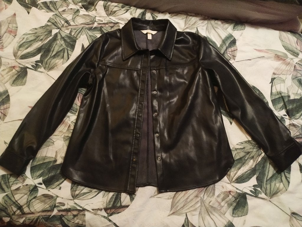 H&M Overshirt dames maat 40, Maat 38/40 (M), H&M, Zwart, Ophalen of Verzenden