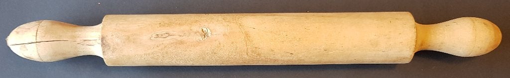 Klassieke houten deegrol - Adv S 074, Ophalen of Verzenden