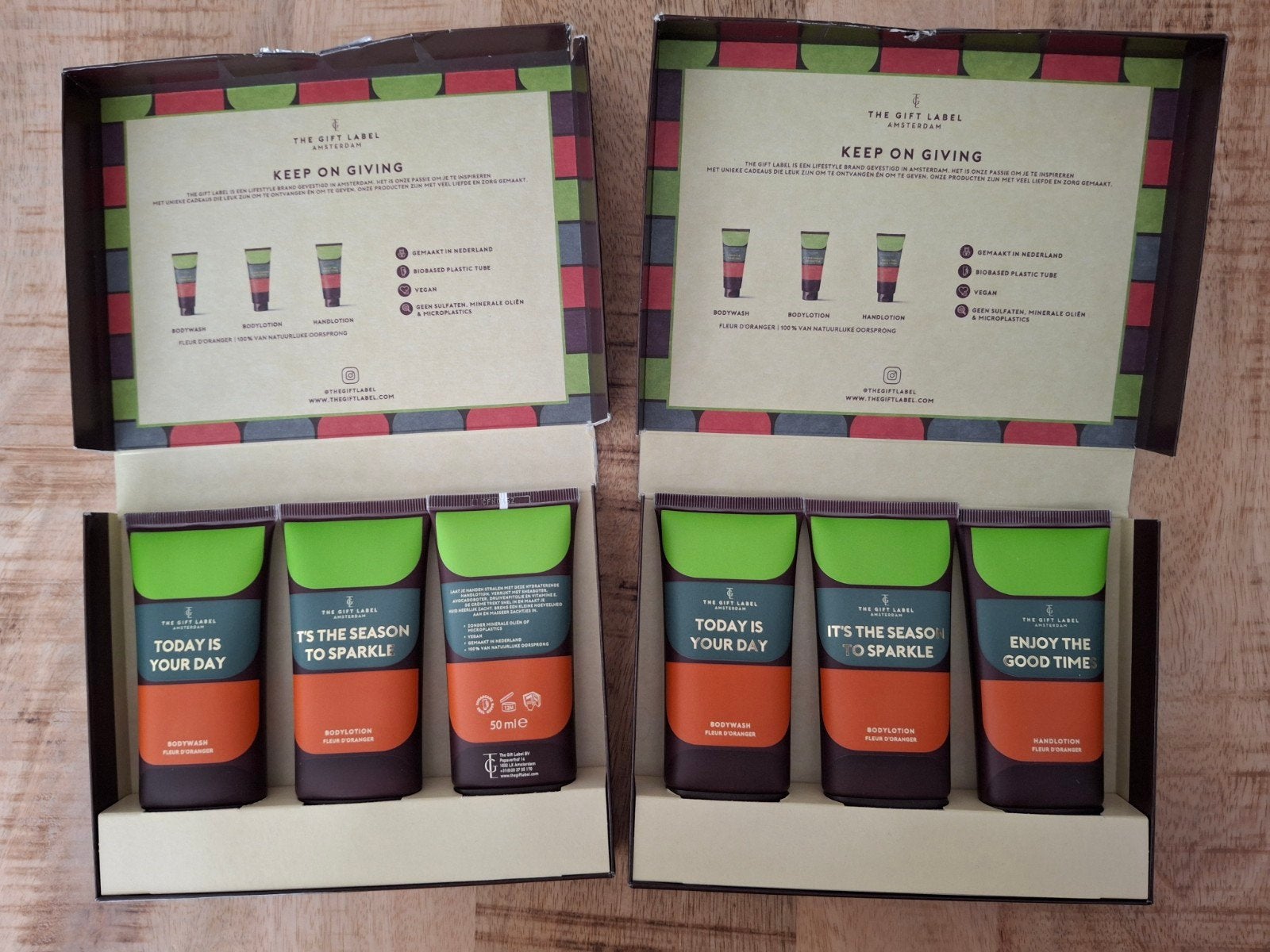 The Gift label Amsterdam, Sieraden, Tassen en Uiterlijk, Uiterlijk | Lichaamsverzorging, Ophalen of Verzenden, Nieuw, Overige typen