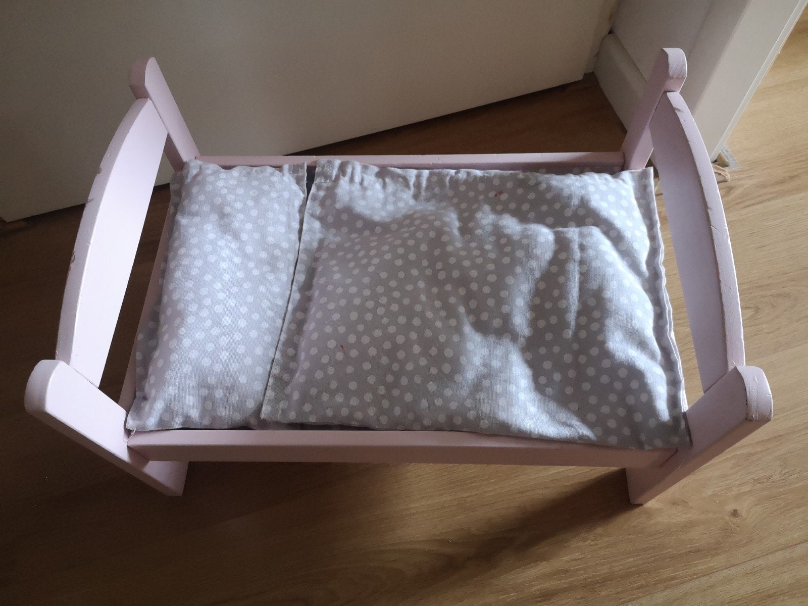 IKEA Duktig poppenbedje roze met beddengoed, Ophalen, Zo goed als nieuw, Overige typen