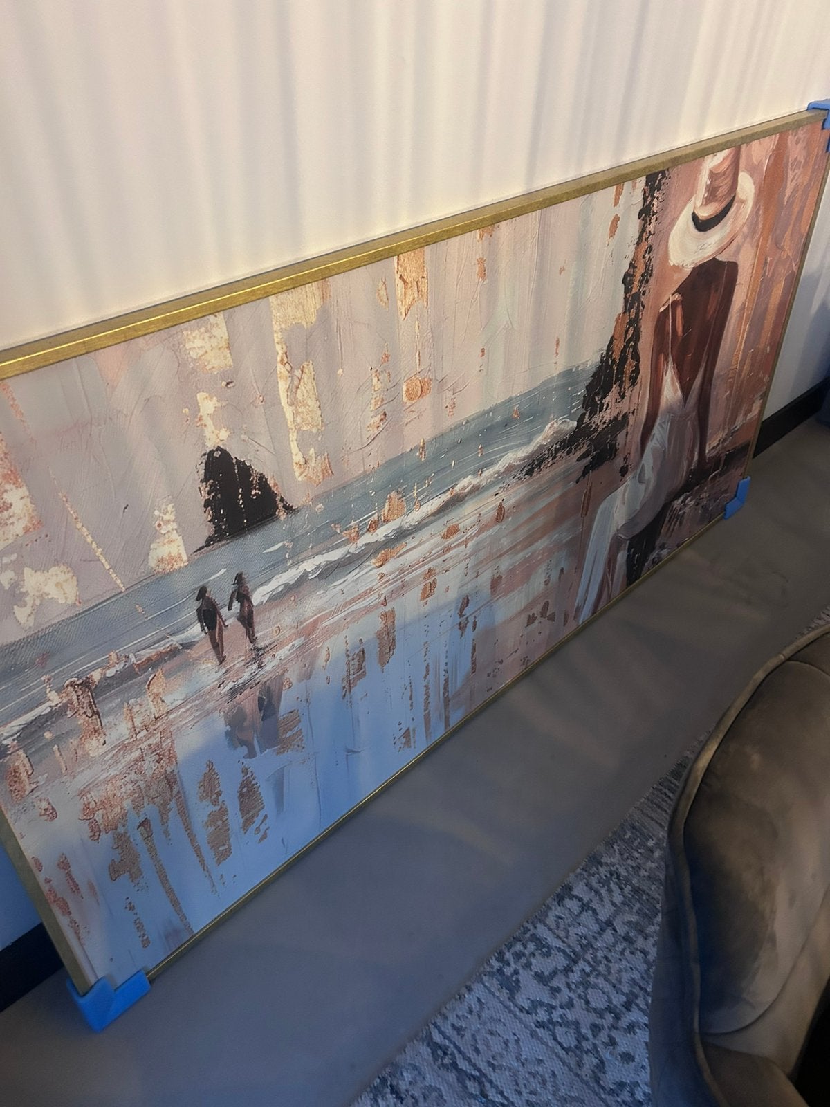 Groot canvas doek 2 bij 1 meter, Huis en Inrichting, Woonaccessoires | Schilderijen, Tekeningen en Foto's, Nieuw, 125 cm of meer
