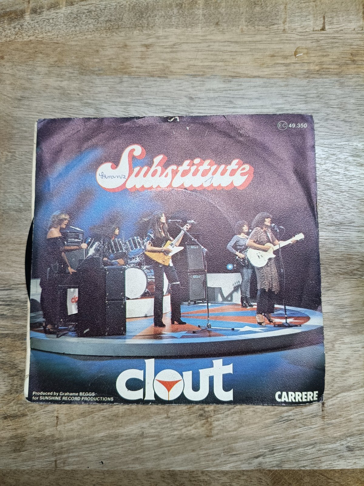 Clout - Substitute 7 inch single (Pop, 1978), Gebruikt, 7 inch, Ophalen of Verzenden, Pop