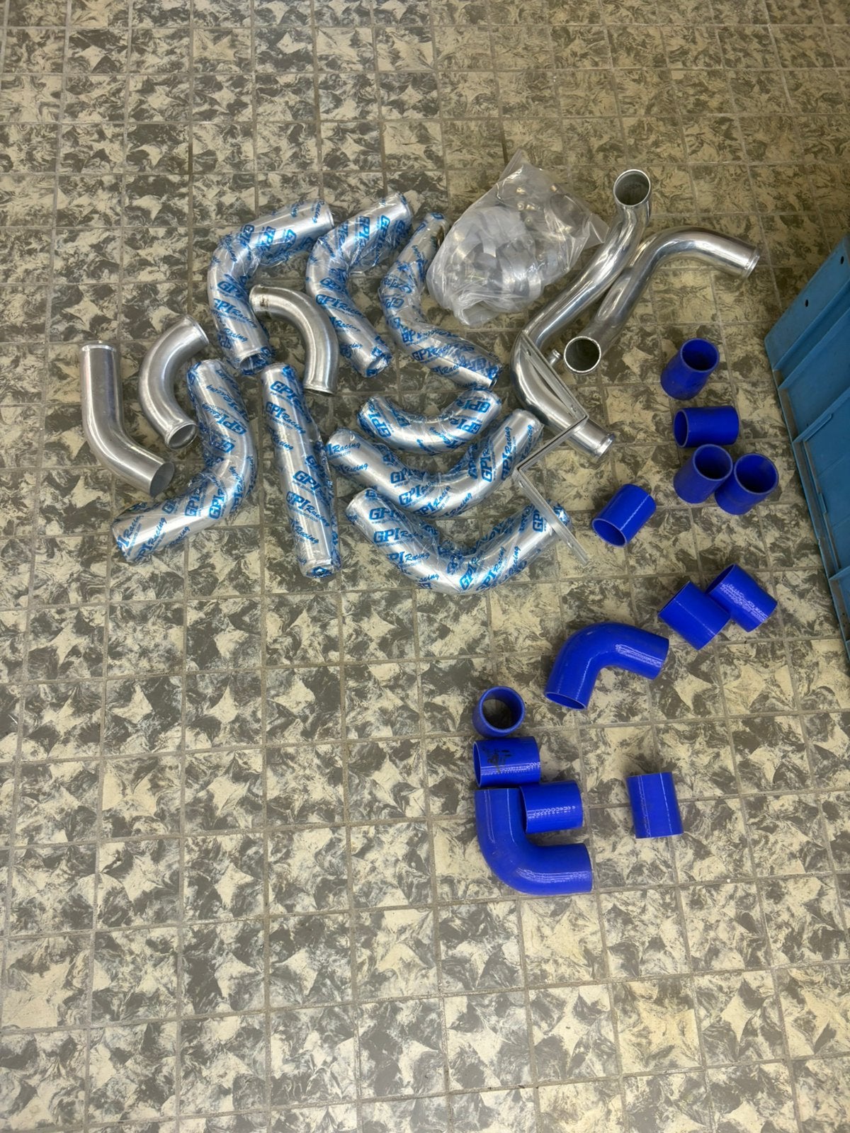 Intercooler buizen, Ophalen