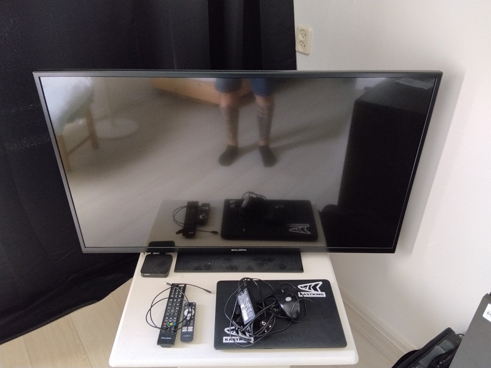 Salora LCD TV 49 inch, Gebruikt, LCD, 100 cm of meer, Full HD (1080p)