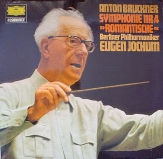 LP Bruckner - Symphonie 4 Eugen Jochum, LP, Ophalen of Verzenden, Zo goed als nieuw, Romantiek