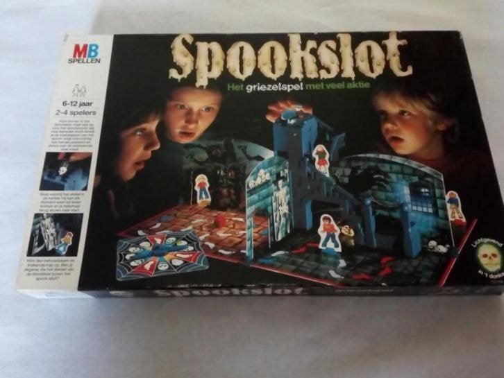 Spookslot MB, Drie of vier spelers, Ophalen, Gebruikt, MB Spellen