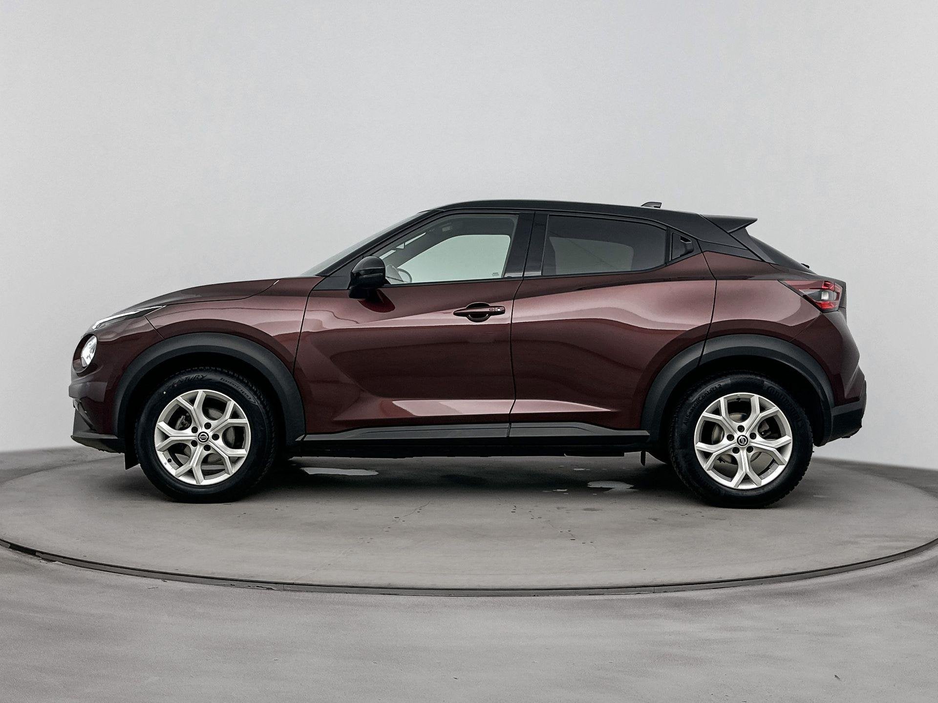 Nissan Juke 1.0 DIG-T N-Connecta 114PK | Automaat | Trekhaak, Auto's, Stof, Euro 6, Origineel Nederlands, Bedrijf