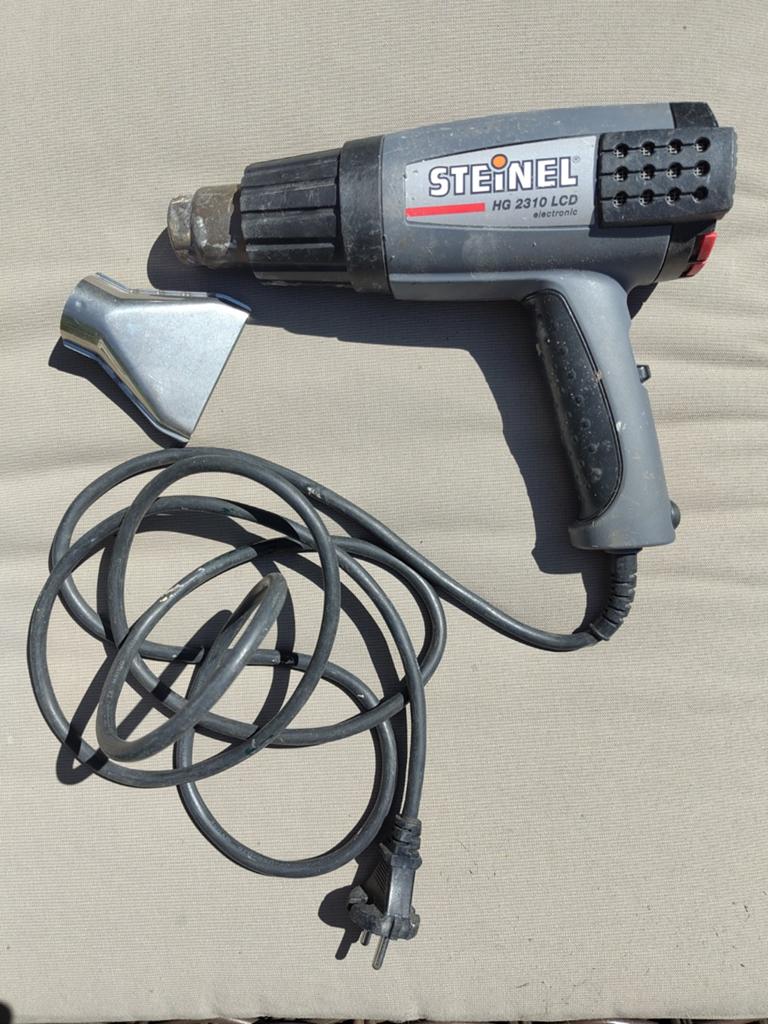 Steinel heteluchtpistool HG2310 LCD electronic 2300W, Doe-het-zelf en Verbouw, Ophalen of Verzenden