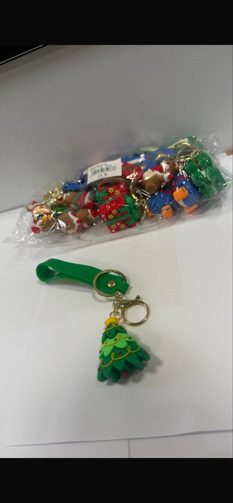 Leuke kerst-sleutelhangers, Ophalen of Verzenden, Nieuw, Knuffel of Figuurtje