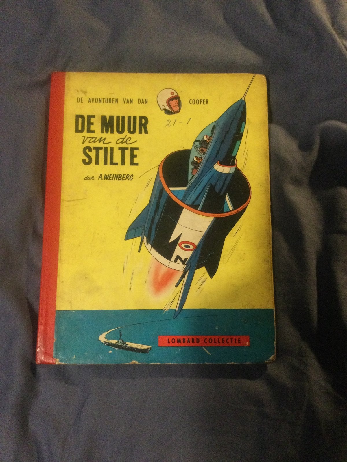 Dan Cooper De muur van de stilte Lombard Collectie, Eén stripboek, Ophalen of Verzenden, Gelezen