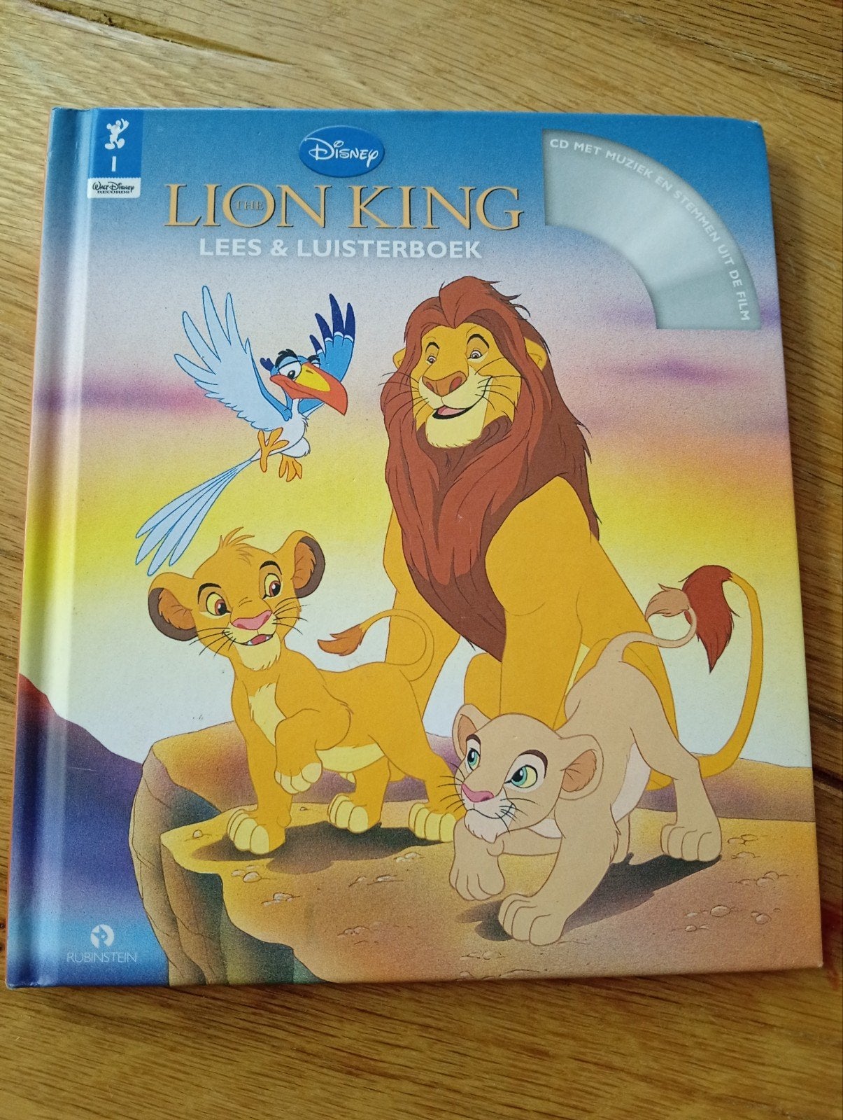 Disney Lion King Lees & Luisterboek met CD, Ophalen of Verzenden